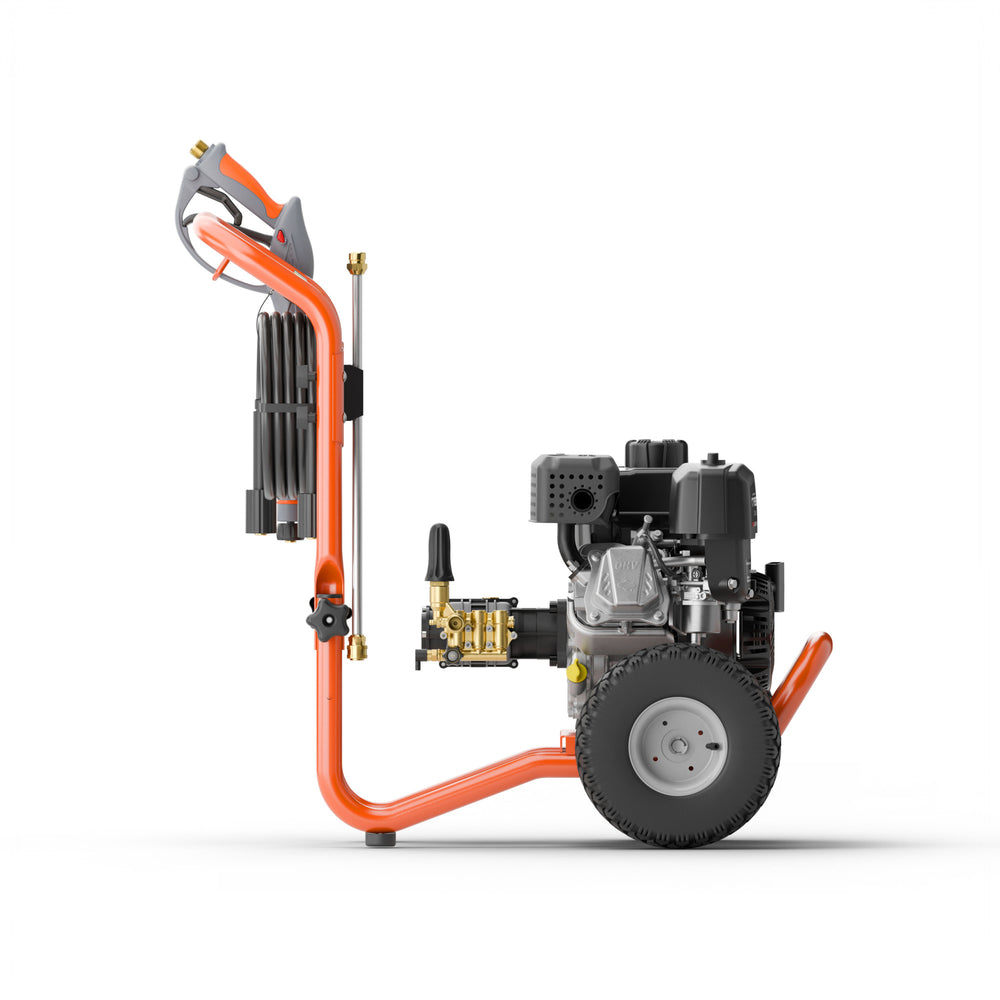 Husqvarna 022016 Gas Pressure Washer Triplex Pump 3400 PSI 2.5 GPM Bri ...