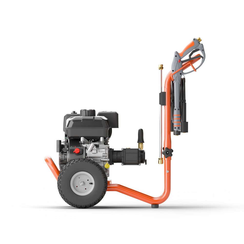 Husqvarna 022016 Gas Pressure Washer Triplex Pump 3400 PSI 2.5 GPM Bri ...