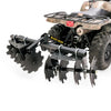 Black Boar 66001 ATV Disc Harrow Implement with Adjustable Sides New