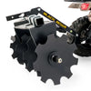 Black Boar 66001 ATV Disc Harrow Implement with Adjustable Sides New