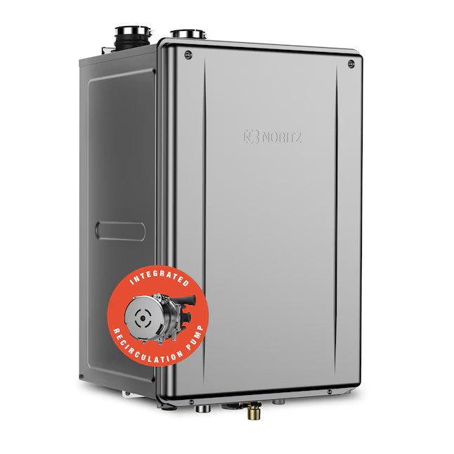 Noritz Tankless Water Heater Natural Gas 165,000 BTU with Recirculating Pump NRCR92DV New