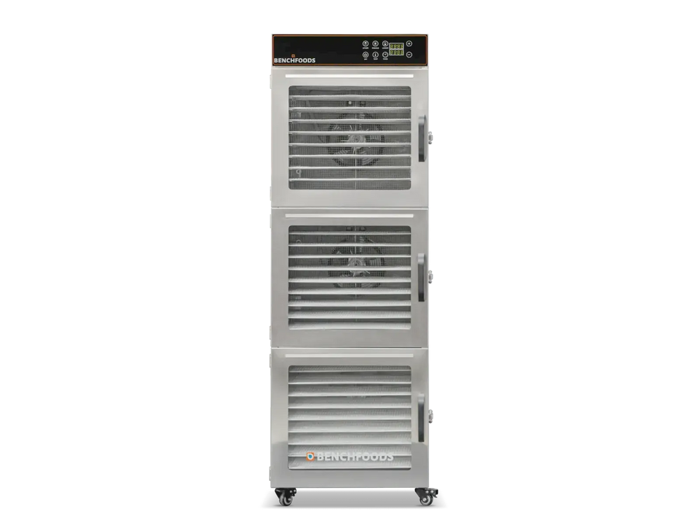 BenchFoods Commercial Dehydrator 3-Zone 30 Tray Premium Digital 3000W New