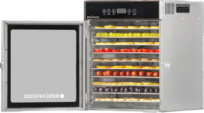 BenchFoods Domestic Dehydrator Single Zone 10 Tray 6.5 Sq. Ft 750W New