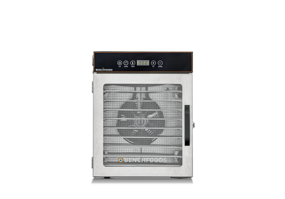 BenchFoods Domestic Dehydrator Single Zone 10 Tray 6.5 Sq. Ft 750W New