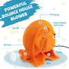 750W air blower with PP casing, power switch cover, and 25ft cable, ideal for inflatables and outdoor use.
