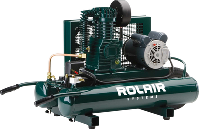 Rolair 6820K17D Air Compressor Wheelbarrow Electric Dual Voltage 9 gal. 2 HP Single Stage Pump Manufacturer RFB