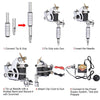 Yescom Tattoo Machine Kit 2 Guns LCD Power Supply 40 Color Inks & Case New