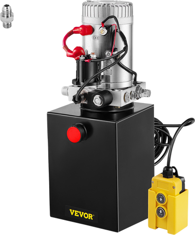 Vevor Hydraulic Power Unit 6 qt. Single Acting 3200PSI Steel New