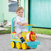6V Electric Kids Ride On Car Toy Train with 16 Pieces Tracks-Blue - Gallery View 1 of 11