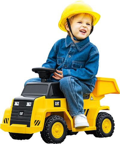 Costway Licensed Caterpillar 6V Electric Construction Ride On Toy Yellow 19834276 New