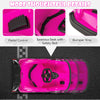 Spacious pink seat with safety belt and pedal control for the 6V Kids Ride On Go Cart, designed for comfort and safety.
