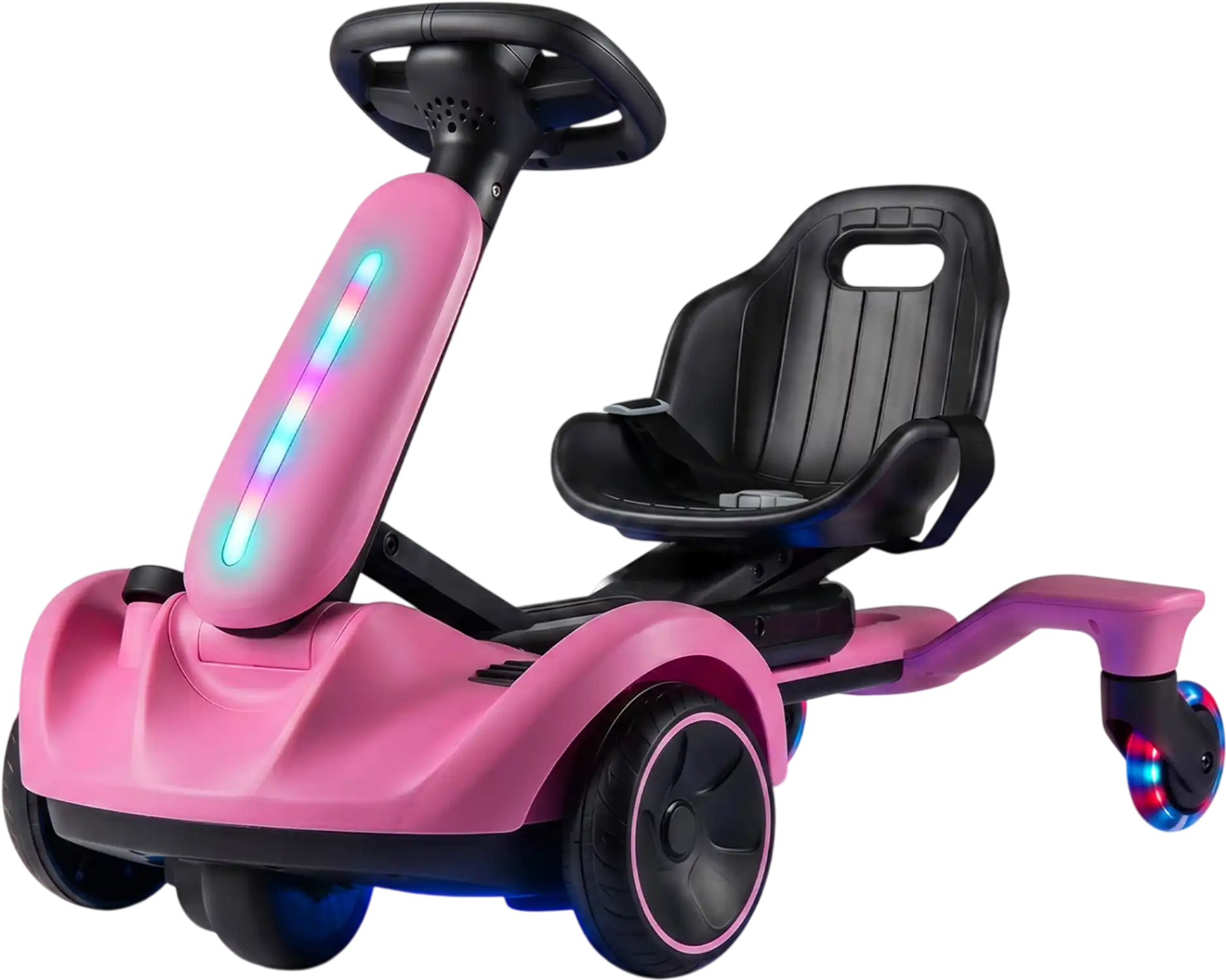 Costway 6V Ride-On Drift Car w/ Lights Adjustable Seat 63467675 New
