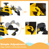 Adjustable arm detail of the 6V Ride on Tractor excavator, showcasing 45° and 55° positions for enhanced play.