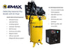 EMAX ESP05V080I1PK  Industrial Plus Series 80 Gal. 5 HP 1-Phase Two Stage Silent Air Electric Air Compressor with 30 CFM Dryer New