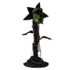 The 6.2 ft animated Halloween Man-Eater Plant features twisted leaves and a monstrous face for a chilling effect.