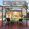 16' x 4' 2 Pieces Universal Replacement Canopy for Pergola Structure Sun Awning - Gallery View 6 of 9