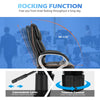 High back leather executive desk chair with rocking function, ergonomic design, and adjustable height for ultimate.