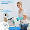 Multipurpose 1400W pressurized steam cleaner with transparent water tank, ideal for chemical-free cleaning in various.