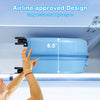 Compact 14" blue kids carry-on luggage with airline-approved design, perfect for young travelers on any adventure.