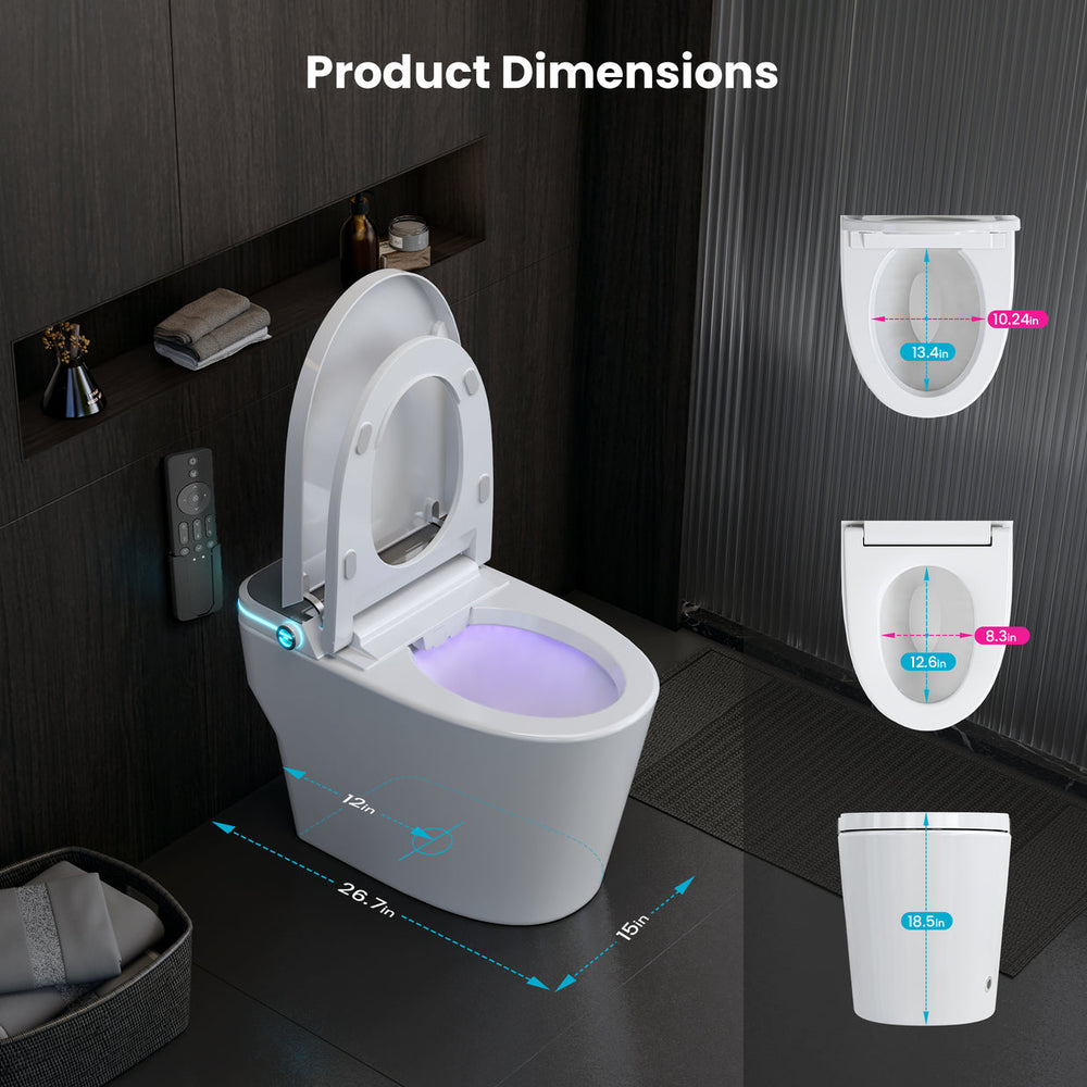 YULIKA-ST001 product dimensions diagram