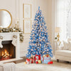 6/7/8/9 FT Artificial Christmas Tree with 767 Snowy Branch Tips-6 FT - Gallery View 1 of 11