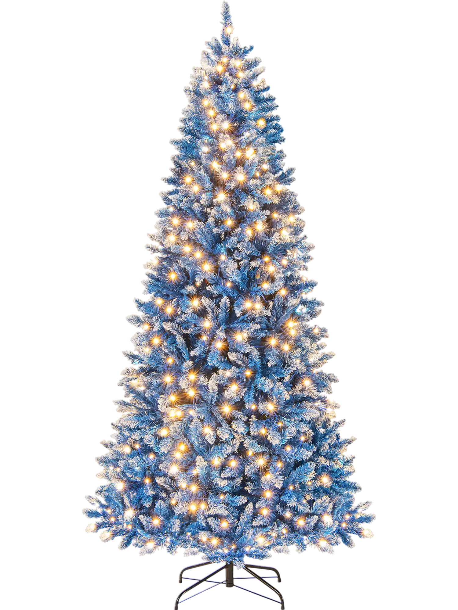 Costway Artificial Snowy Christmas Tree 6/7/8/9' 767 Tips 93384391 New