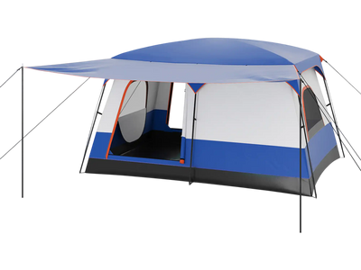 Costway 6-8 Person Camping Tent Double Rooms 2 Doors 785946231 New
