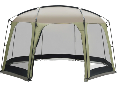 Costway 6-8 Person Netted Canopy Tent w/ Zippered Door 30178872 New