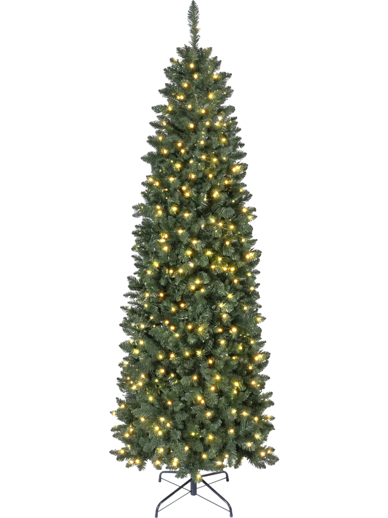 Costway Pre-lit Christmas Tree Color Changing RGB Lights 7.5/6' 94252745 New