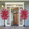 6 Feet Artificial Bougainvillea Tree with 910 Flowers-2 Pieces - Gallery View 1 of 7
