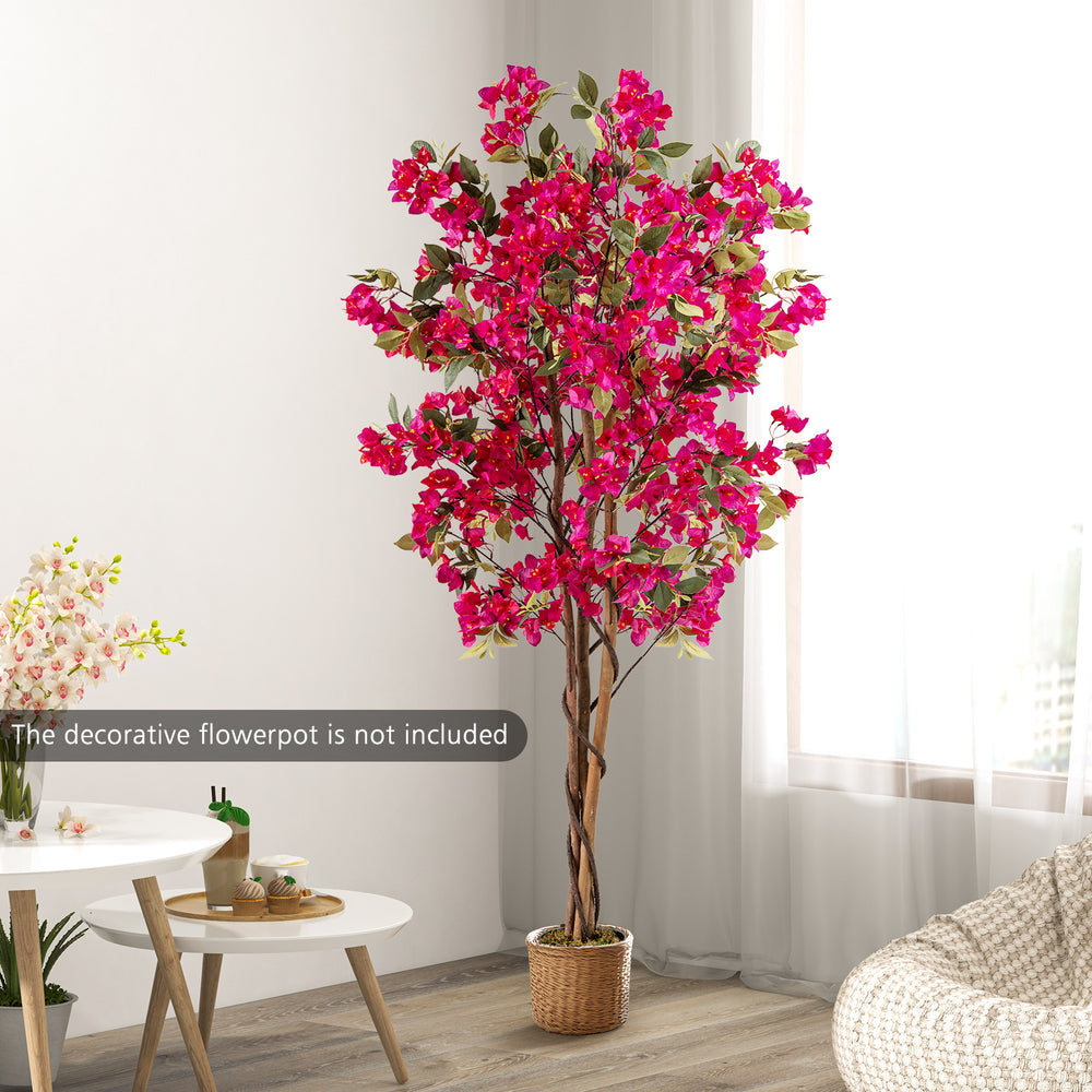 6 Feet Artificial Bougainvillea Tree with 910 Flowers-1 Piece - Gallery View 1 of 6