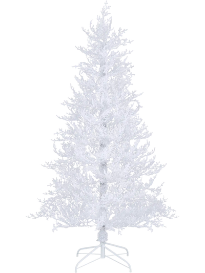 Costway 6' Artificial Christmas Tree 383 PE Tips 300 LED Lights 23518974 New