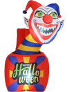 6 Ft Halloween Inflatable Clown with LED Lights for Indoor Outdoor Porch