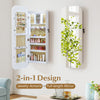 Jewelry armoire with full-length mirror, featuring 6 LED lights, lockable door, and organized storage for jewelry and.