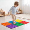 6 PCS Interlocking Sensory Mats with Rich Colors for Kids Adults-Multicolor - Gallery View 1 of 10