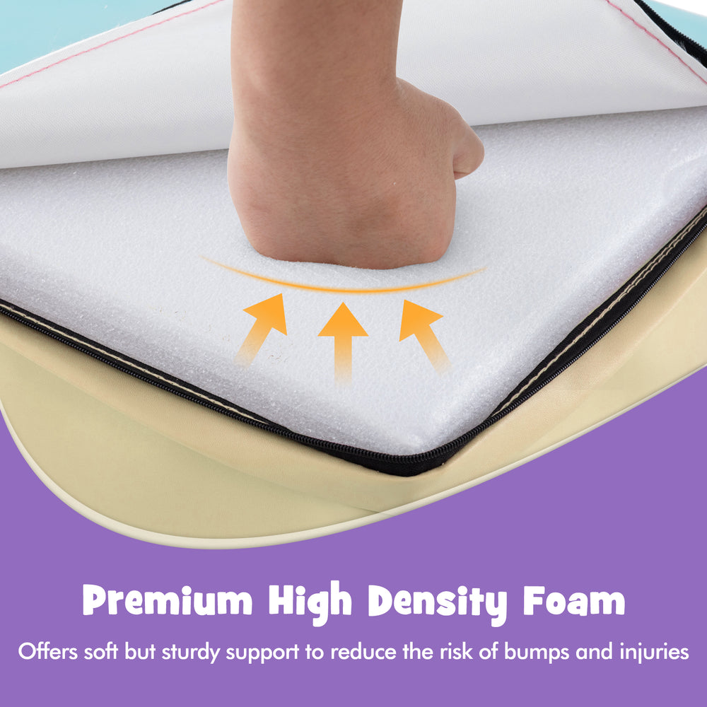 Premium high-density foam climbing block showing soft support, ideal for toddlers' playrooms and safe indoor fun.