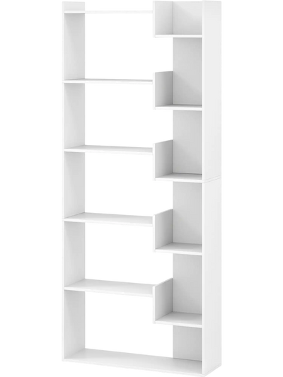 Costway 6-Tier Wooden Bookshelf Bookcase Open Display Shelf 932681457 New