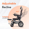Alton Culver Panther Electric Wheelchair Reclining Foldable All-Terrain 13 Mile Range 4 MPH 24V 500W New