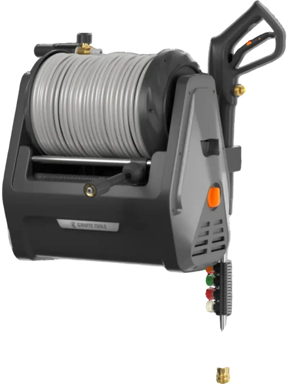 Giraffe Tools Grandfalls Plus Retractable Pressure Washer 100ft 2900 PSI New
