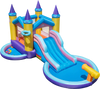 6-in-1 Inflatable Kids Water Park for Yard