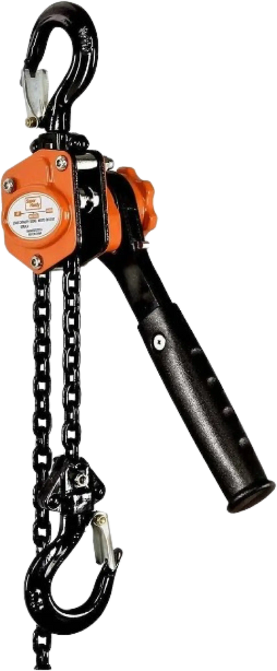 Super Handy GUT008 Crank Chain Hoist Dual Pawl Brake System 1/2 Ton Capacity Aluminum Alloy New