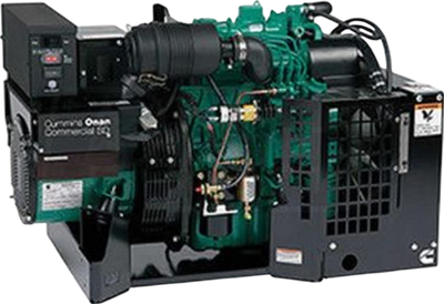 Cummins Onan SD 7500 7.5kW Generator 7.5HDKAL-2 Commercial Mobile Standard Diesel Single Phase 120V/240V New