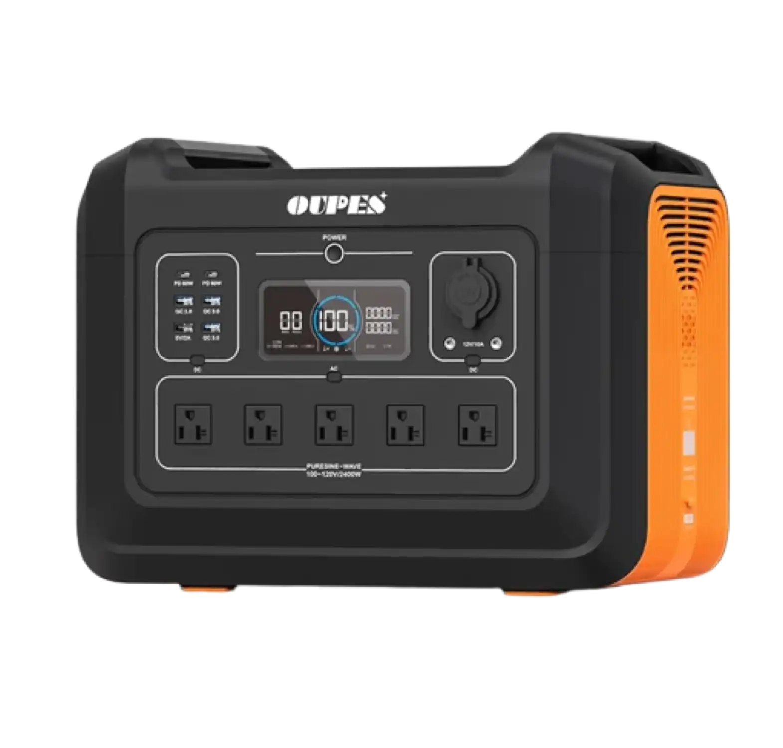 Oupes UPP-2400 Portable Power Station 2400W/4000W 2232Wh New