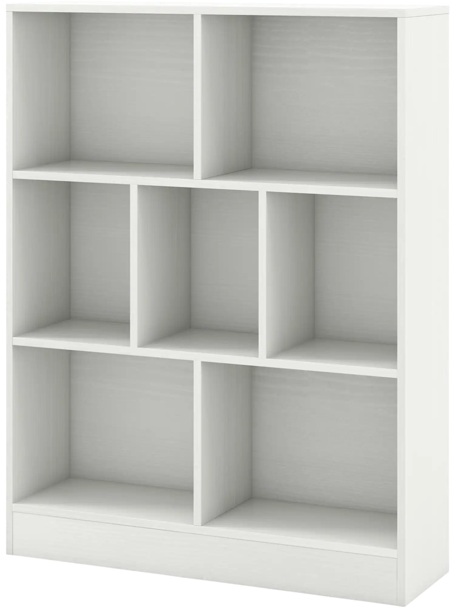 Costway 7-Section Freestanding Kids Bookshelf Storage Organizer 93428751 New