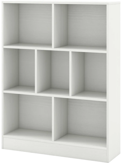 Costway 7-Section Freestanding Kids Bookshelf Storage Organizer 93428751 New