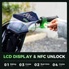 LCD display and NFC unlock graphic