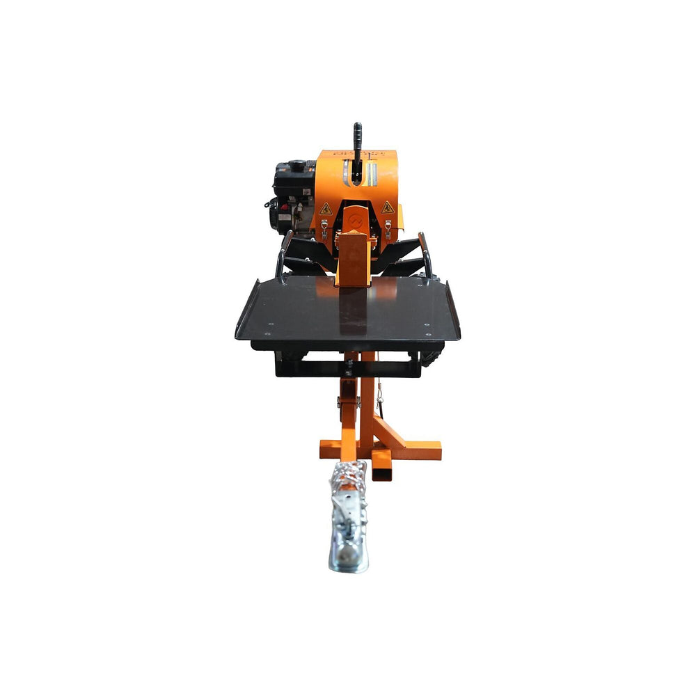 DK2 Power OPS240-V2 V2 Series 40-Ton 7 HP 212 cc Kinetic Log Splitter - angled view with engine end visible