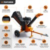 DK2 Power V2 Series Chipper Shredder — 6in., 15 HP, 420cc, Tow-Behind, Model# OPC506-V2