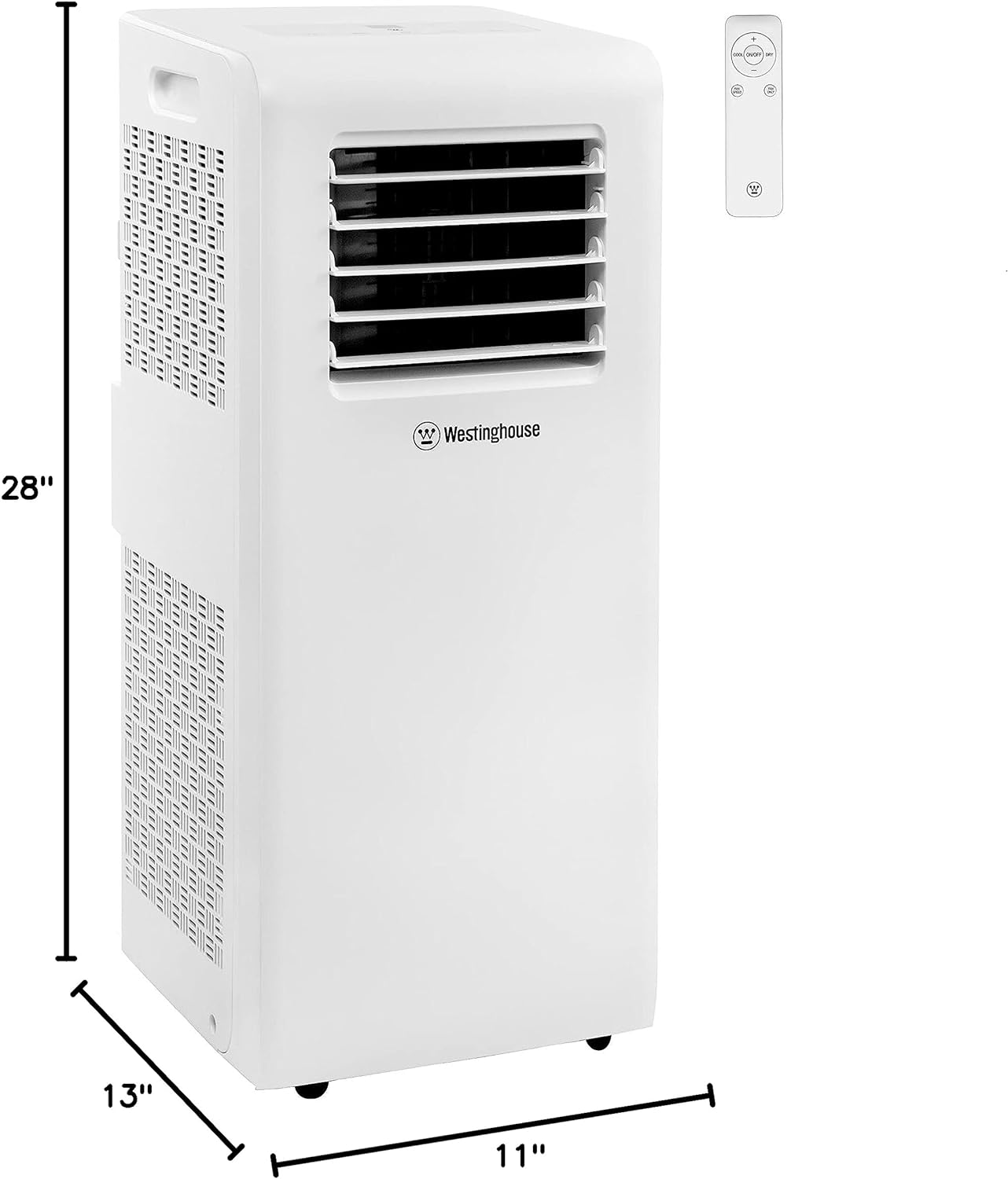 Commercial Cool Portable Air Conditioner with Heat, 10,000 BTU, White