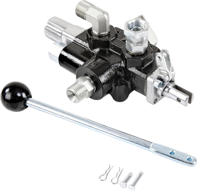 Super Handy GUO102 Hydraulic Directional Control Valve for Log Splitters Flow 18 GPM Max 3000 PSI New